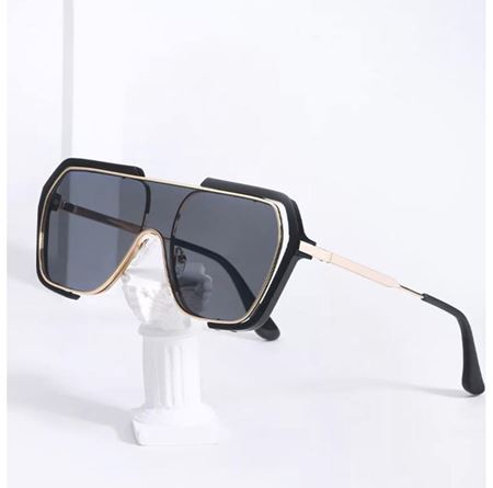 Alpottica Brandon Gold Black Unisex Güneş Gözlüğü