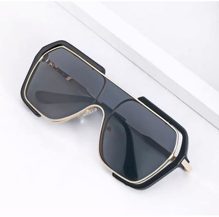 Alpottica Brandon Gold Black Unisex Güneş Gözlüğü