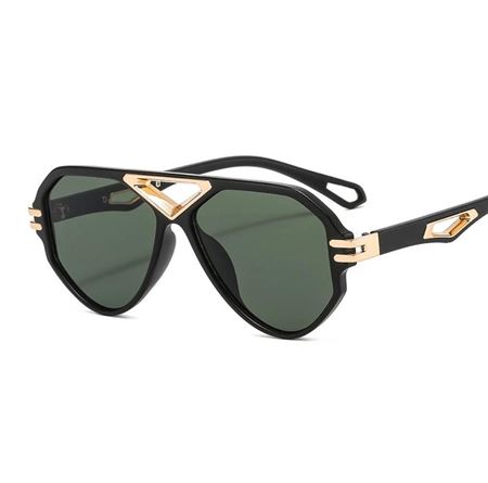 Alpottica Ralph Black Green Unisex Güneş Gözlüğü