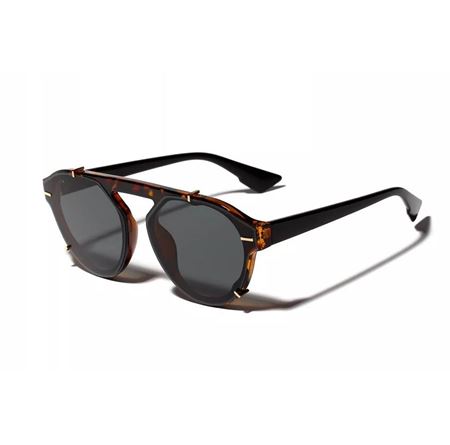 Alpottica Jonas Brown-Havana Black Sunglasses
