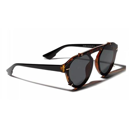 Alpottica Jonas Brown-Havana Black Sunglasses