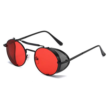 Alpottica Hayden Black Red Sunglasses