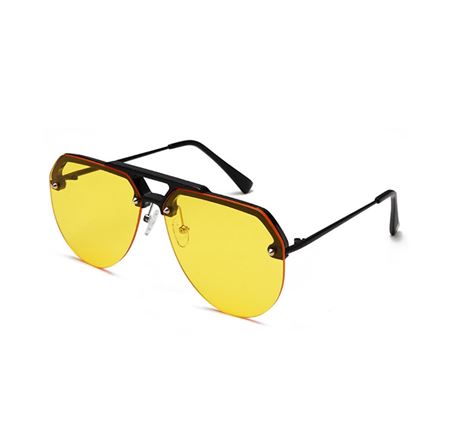 Alpottica Alfred Black Yellow Unisex Güneş Gözlüğü