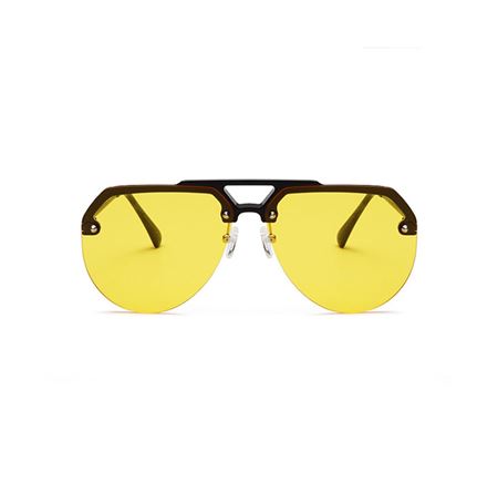 Alpottica Alfred Black Yellow Unisex Güneş Gözlüğü