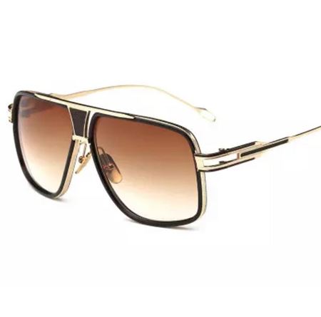 Alpottica Zach Gold Brown Unisex Güneş Gözlüğü