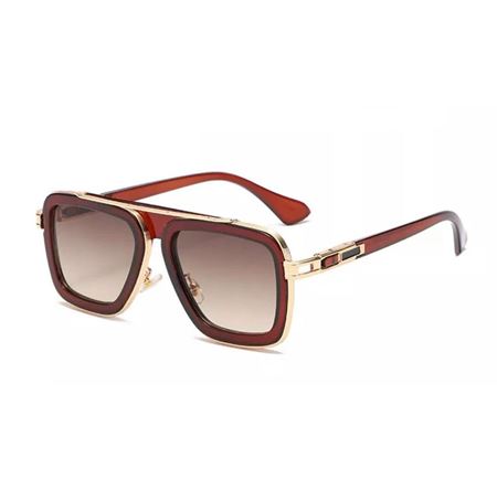 Alpottica Jeffrey Gold Brown Unisex Güneş Gözlüğü