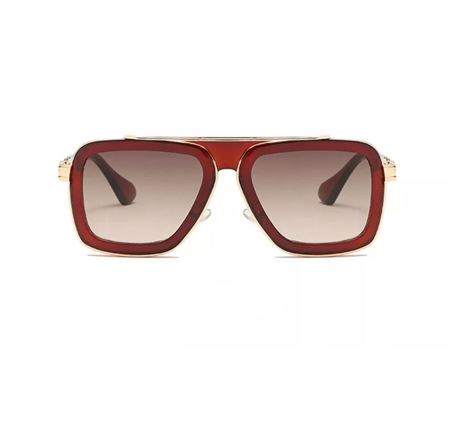 Alpottica Jeffrey Gold Brown Unisex Güneş Gözlüğü