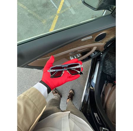 Alpottica Jeffrey Black Blue Mirror Unisex Güneş Gözlüğü