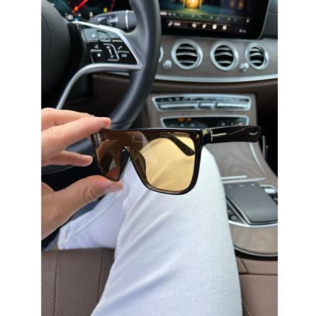 Alpottica Luis Black Yellow Unisex Güneş Gözlüğü