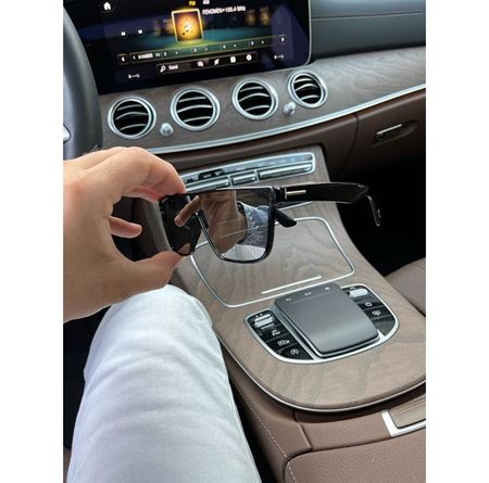 Alpottica Luis Black-Mirror Sunglasses