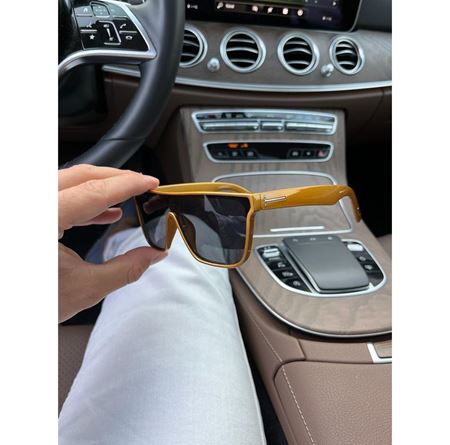 Alpottica Luis Yellow Black Sunglasses