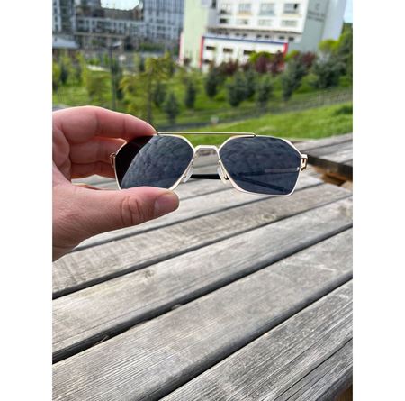 Alpottica Lorenzo Gold Black Unisex Güneş Gözlüğü