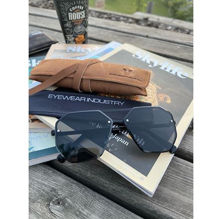 Alpottica Ray Black Unisex Güneş Gözlüğü