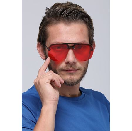 Alpottica Alfred Black Red  Unisex Güneş Gözlüğü