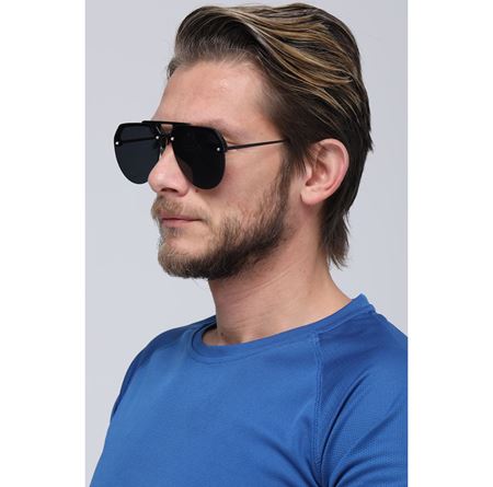 Alpottica Alfred Black Unisex Güneş Gözlüğü