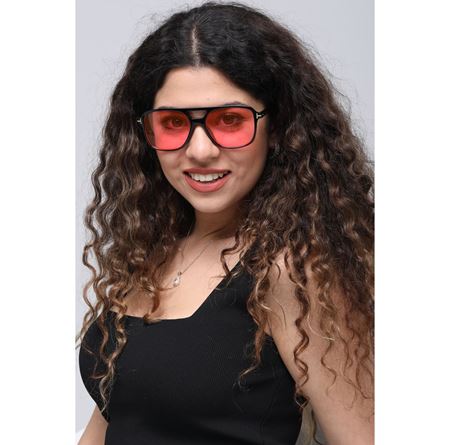 Alpottica Ted Black Red Unisex Güneş Gözlüğü