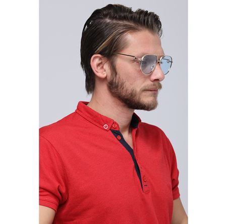 Alpottica Axel Gold Blue Unisex Güneş Gözlüğü