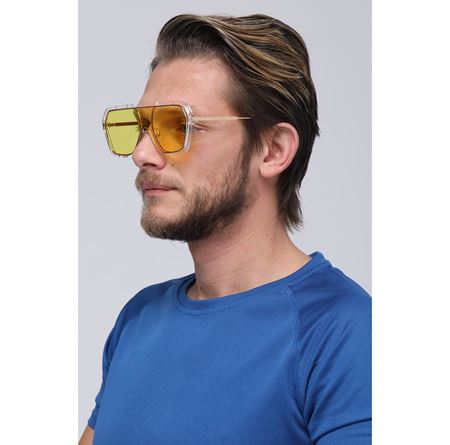 Alpottica Brandon  Yellow Unisex Güneş Gözlüğü