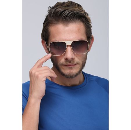 Alpottica Cody Gold Brown Unisex Güneş Gözlüğü