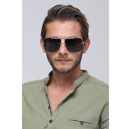 Alpottica Dante Gold Black Unisex Güneş Gözlüğü