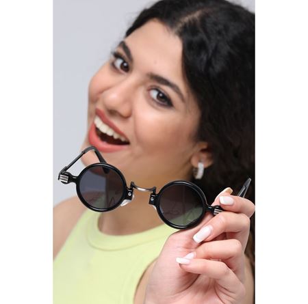 Alpottica Darius Black Unisex Güneş Gözlüğü