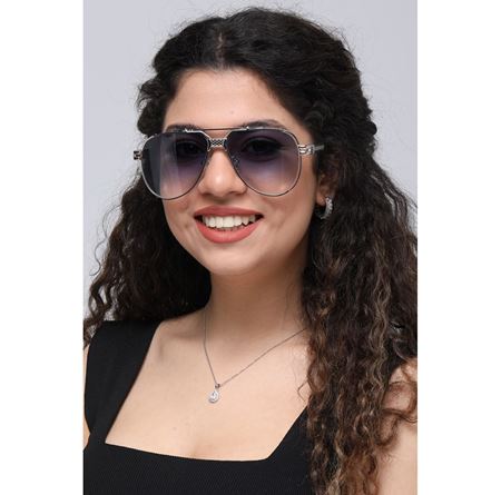 Alpottica Dennis Silver Blue Unisex Güneş Gözlüğü