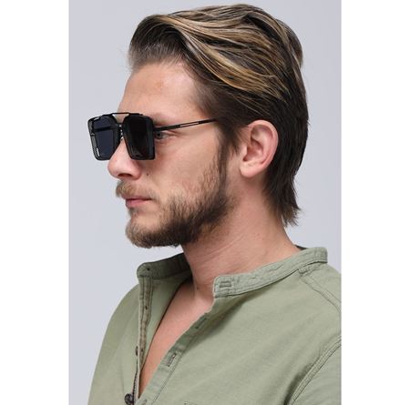 AlpotticaElliot Black Unisex Güneş Gözlüğü