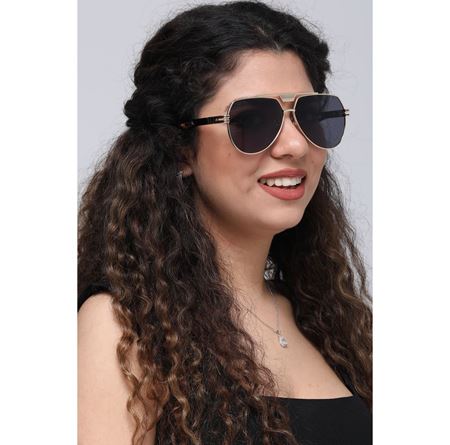 Alpottica Felix Gold Black Unisex Güneş Gözlüğü