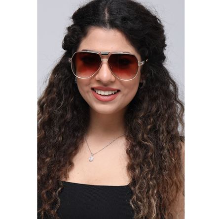 Alpottica Felix Gold Brown Unisex Güneş Gözlüğü