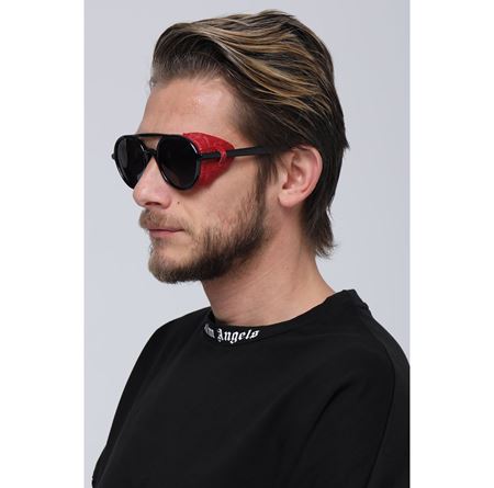Alpottica Finn Black Red Unisex Güneş Gözlüğü
