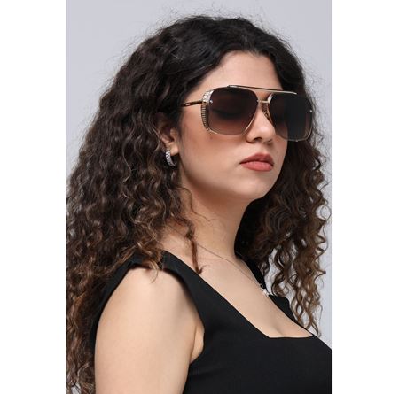 Alpottica Hector Gold Brown Unisex Güneş Gözlüğü