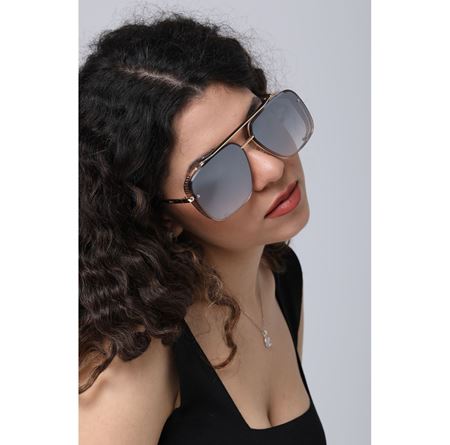 Alpottica Hector Gold Grey-Mirror Unisex Güneş Gözlüğü