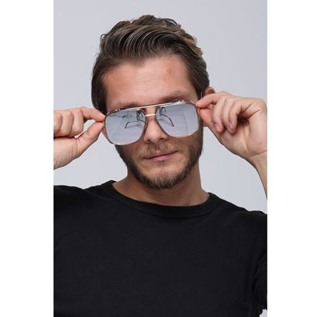 Alpottica Hector Gold Grey-Mirror Unisex Güneş Gözlüğü