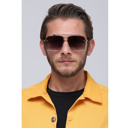 Alpottica Jamie Gold Grey Unisex Güneş Gözlüğü