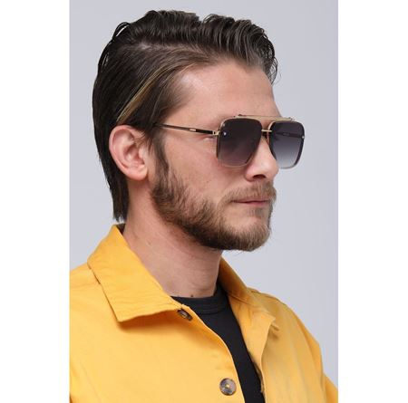 Alpottica Jamie Gold Grey Unisex Güneş Gözlüğü