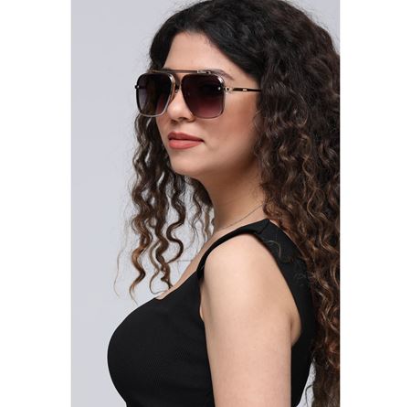 Alpottica Jamie Gold Grey Unisex Güneş Gözlüğü