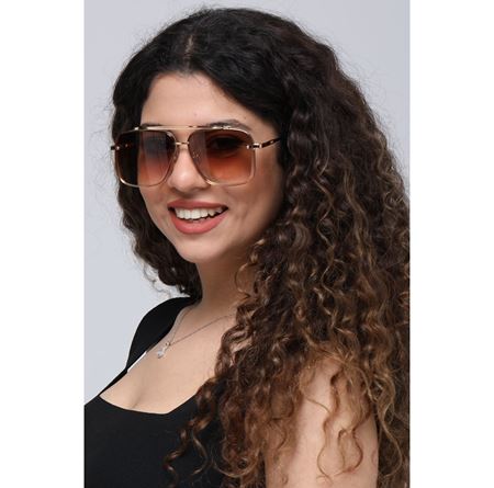 Alpottica Jamie Gold Brown Unisex Güneş Gözlüğü