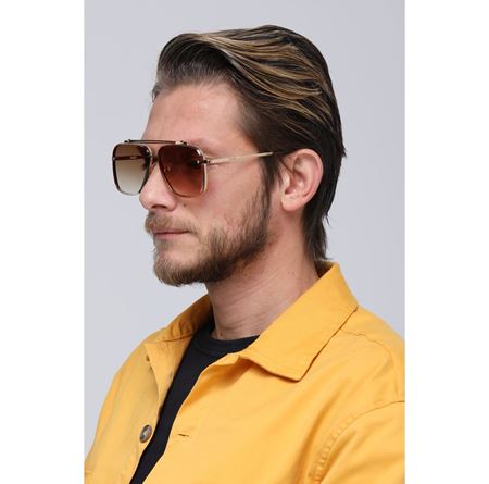 Alpottica Jamie Gold Brown Unisex Güneş Gözlüğü