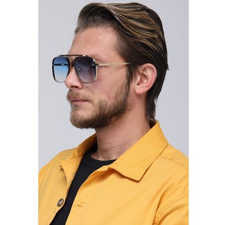 Alpottica Jamie Gold Blue Unisex Güneş Gözlüğü