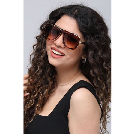 Alpottica Jeffrey Brown-Havana Unisex Güneş Gözlüğü