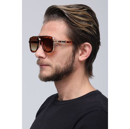 Alpottica Jeffrey Brown-Havana Unisex Güneş Gözlüğü
