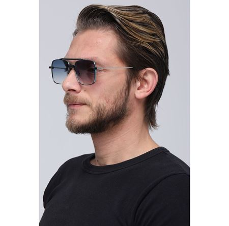 Alpottica Jude Silver Blue Unisex Güneş Gözlüğü