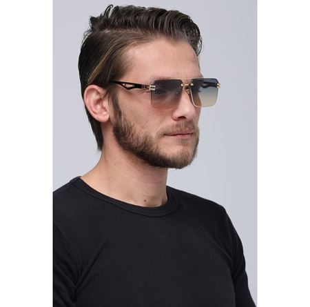 Alpottica Kevin Gold Multi-Color Unisex Güneş Gözlüğü