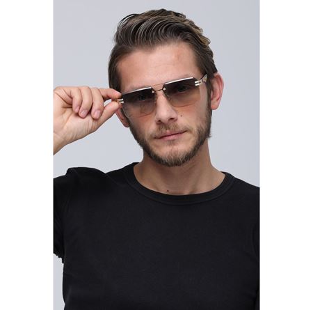 Alpottica Kevin Gold Multi-Color Unisex Güneş Gözlüğü