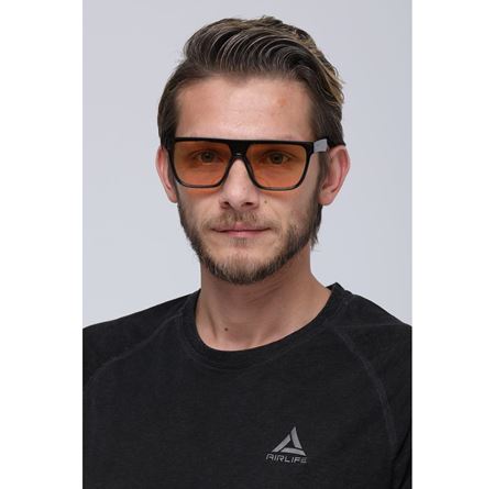 Alpottica Luis Black Yellow Unisex Güneş Gözlüğü