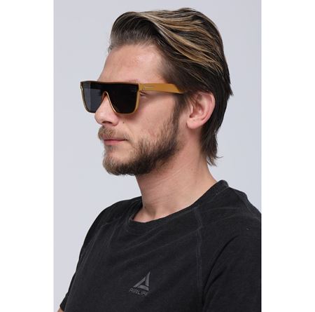 Alpottica Luis Yellow Black Sunglasses