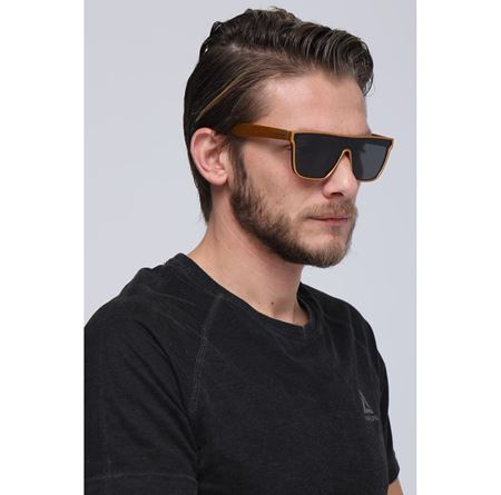 Alpottica Luis Yellow Black Sunglasses