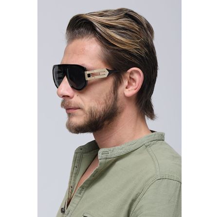 Alpottica  Lukas Black Unisex Güneş Gözlüğü