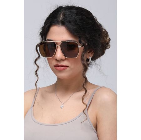 Alpottica Marco Gold Brown Güneş Gözlüğü