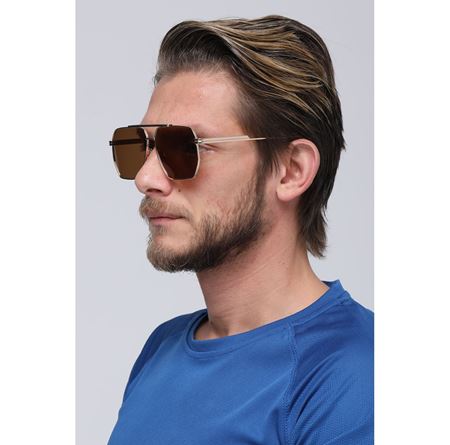 Alpottica Marco Gold Brown Güneş Gözlüğü